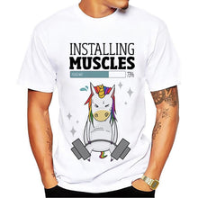 Load image into Gallery viewer, Bodybuilding Unicorn T-Shirt