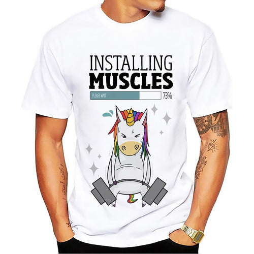 Bodybuilding Unicorn T-Shirt