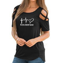 Load image into Gallery viewer, Faith Hope Love T-Shirt