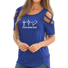 Load image into Gallery viewer, Faith Hope Love T-Shirt
