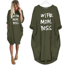Load image into Gallery viewer, Wife Mom Boss T-Shirt